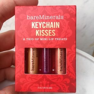 bareMinerals Keychain Kisses Lipgloss Trio